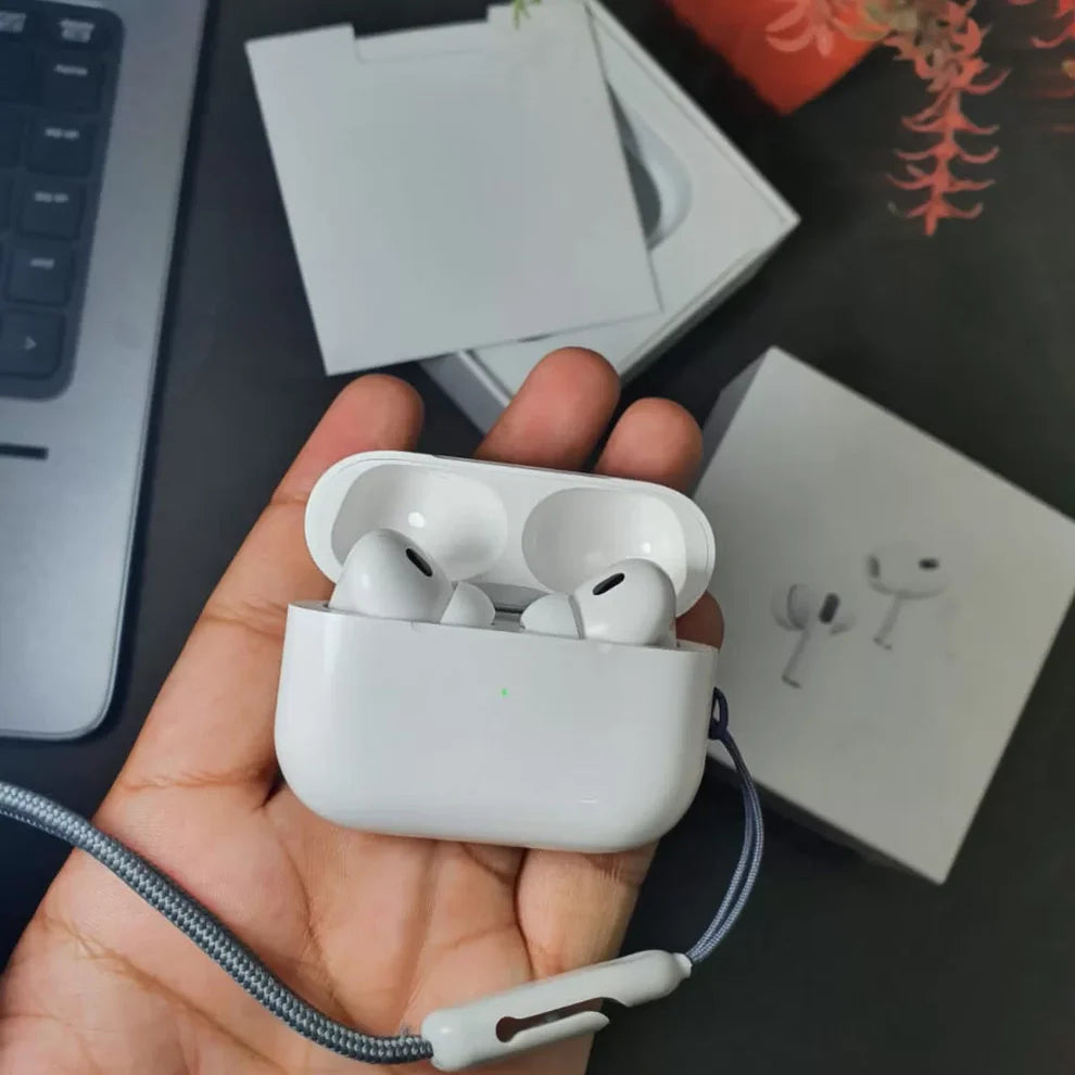 Airpods Pro 2nd Generation with Free Lanyard + Free Silicone Case