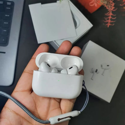 Airpods Pro 2nd Generation with Free Lanyard + Free Silicone Case